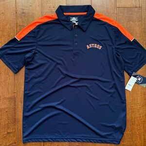 Houston Astros MLB 2023 Performance Polo Men's Size XL
